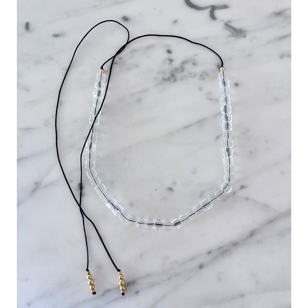 Bow Crush No. 01 | Kristal Kuvars Kolye