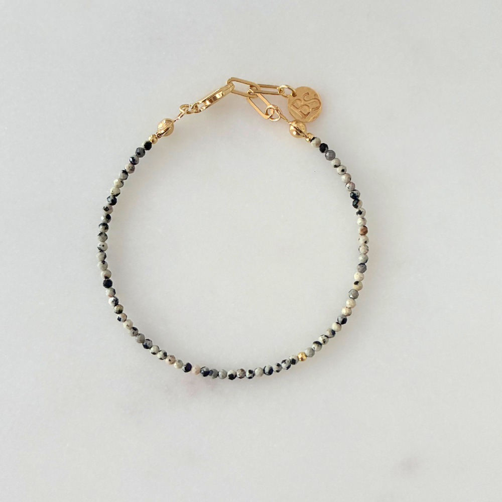 Sienna Lapis Lazuli & Coral & Agate Bracelet