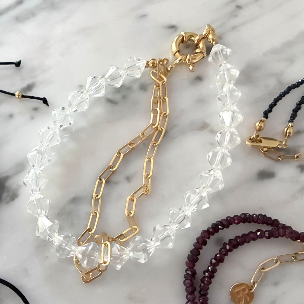 Agnes Natural Pearl Chain Necklace