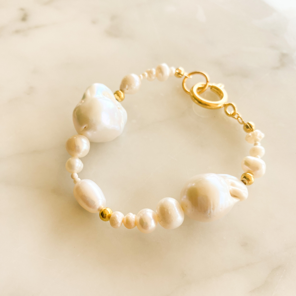 Calypso Baroque Pearl Bracelet