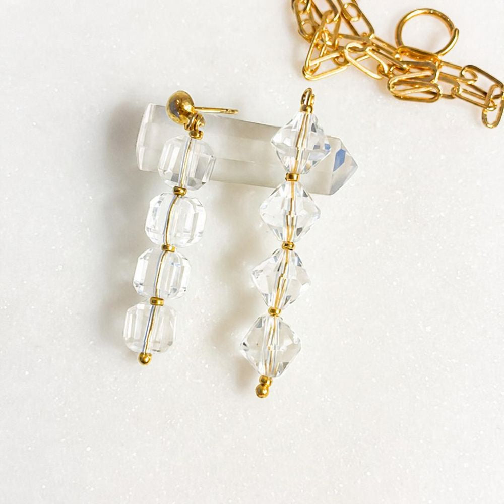 Clear Crush Küpe | Diamond