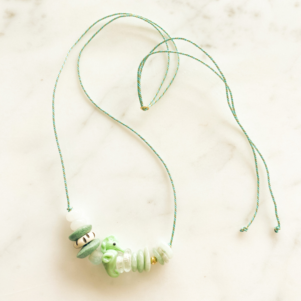 Seaweed Seahorse Bracelet