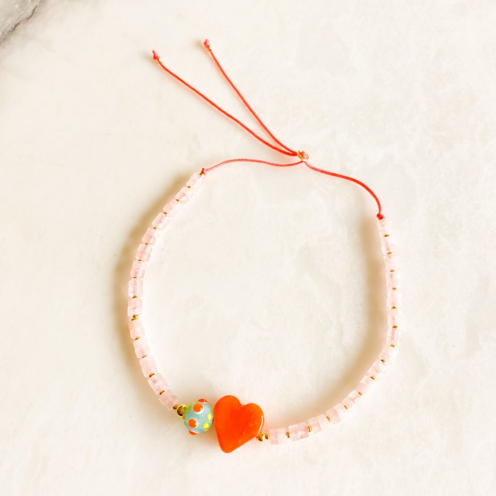 Tangerine Anklet