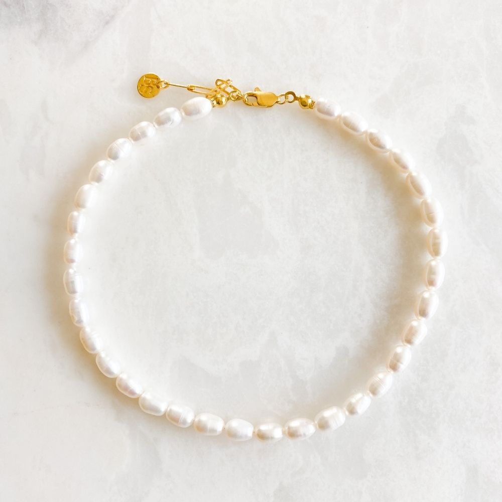 30 SPF Necklace | Oval Pearl