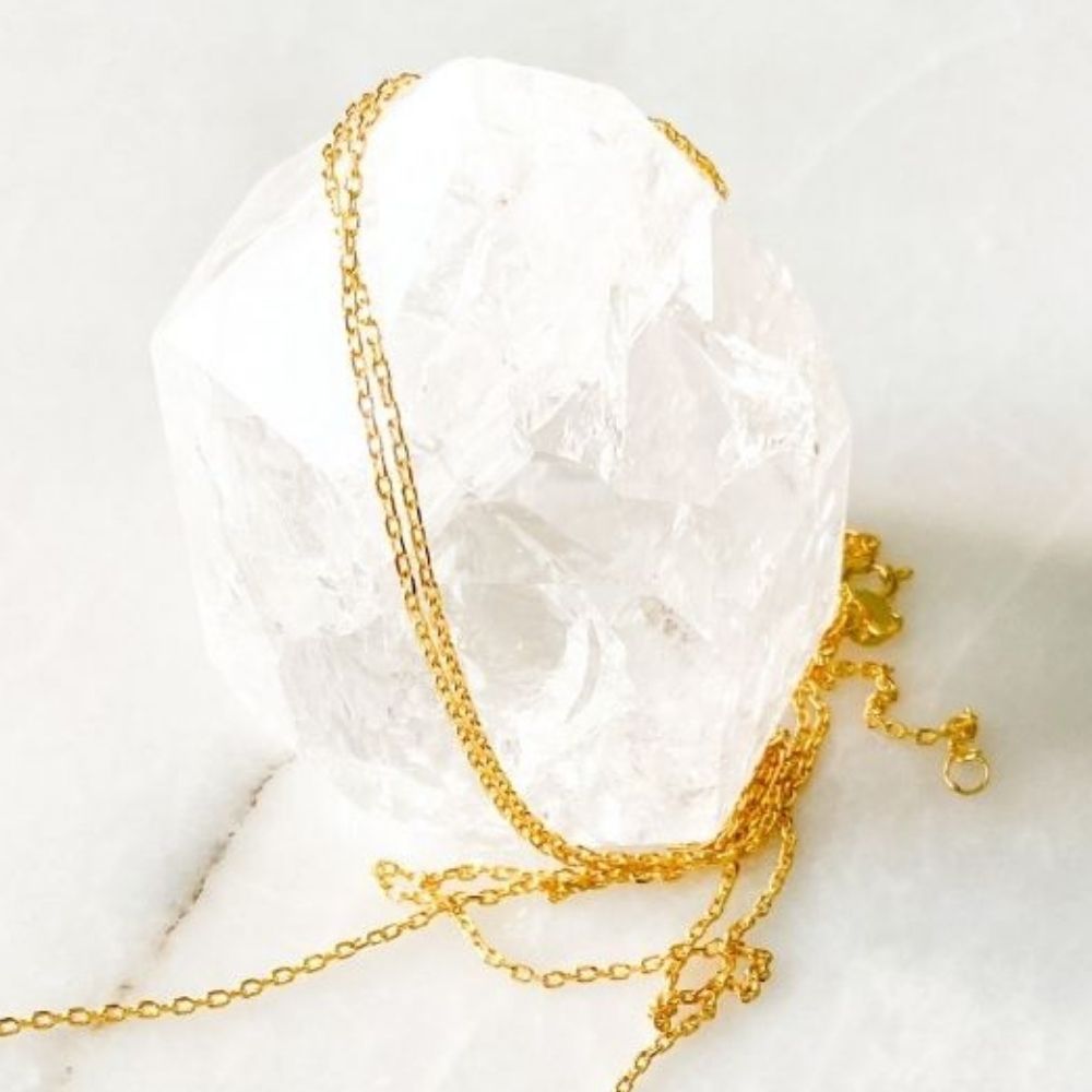 Basic Silver Chain Necklace | 50 cm