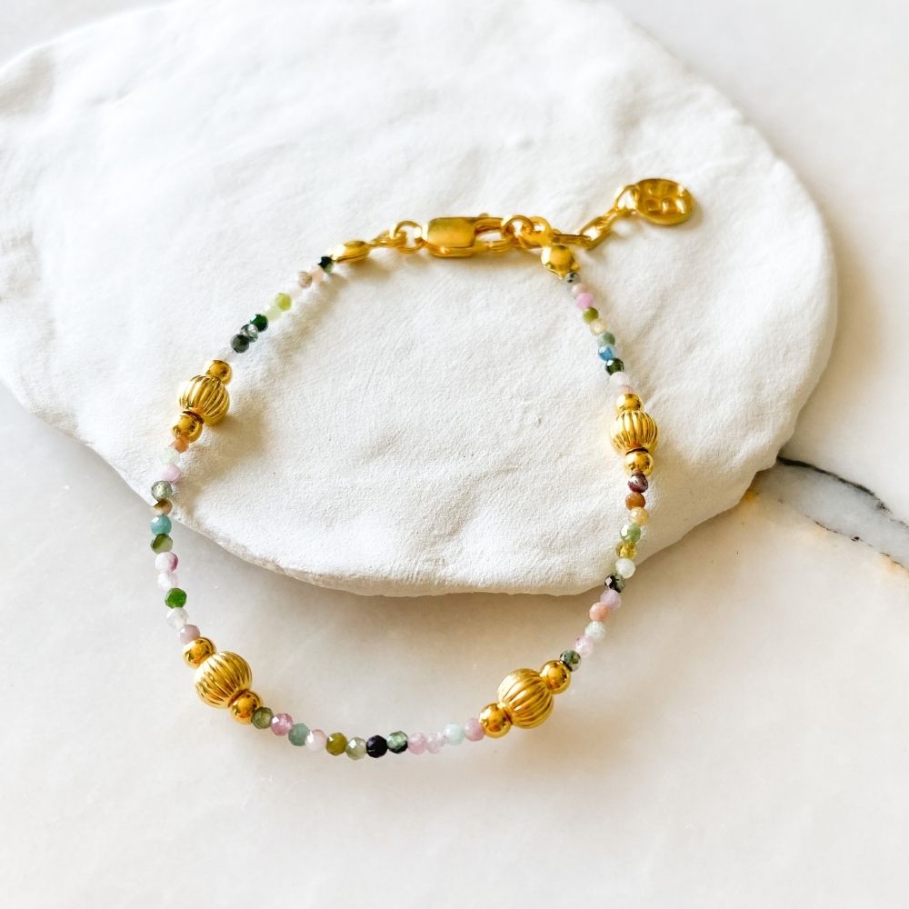 Aalia Tourmaline & Silver Bracelet