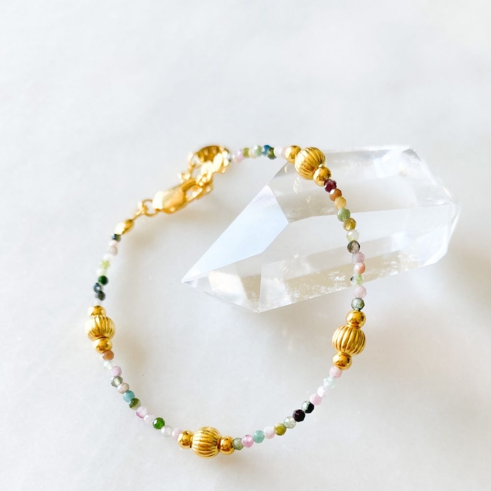 Aalia Tourmaline & Silver Bracelet