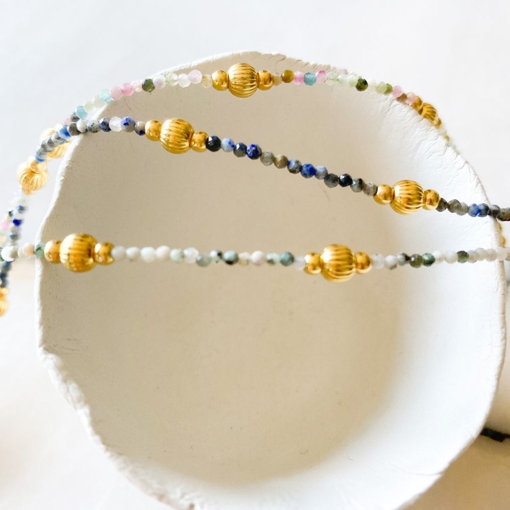 Aalia Sodalite & Silver Necklace