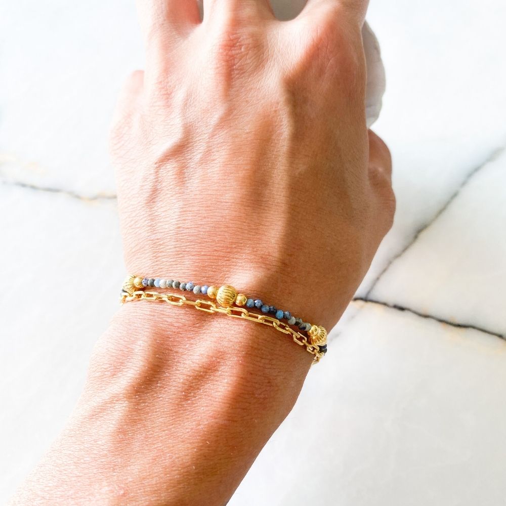 Aalia Sodalite & Silver Bracelet