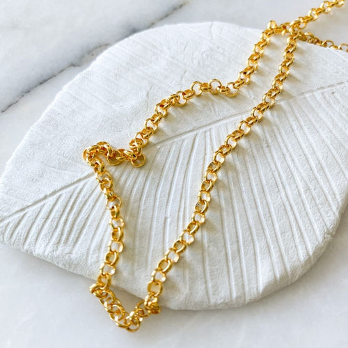 Aisha Silver Chain Necklace