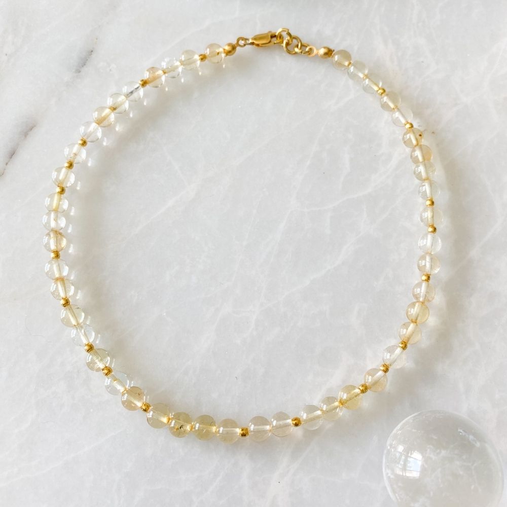 Augusta Citrine Necklace