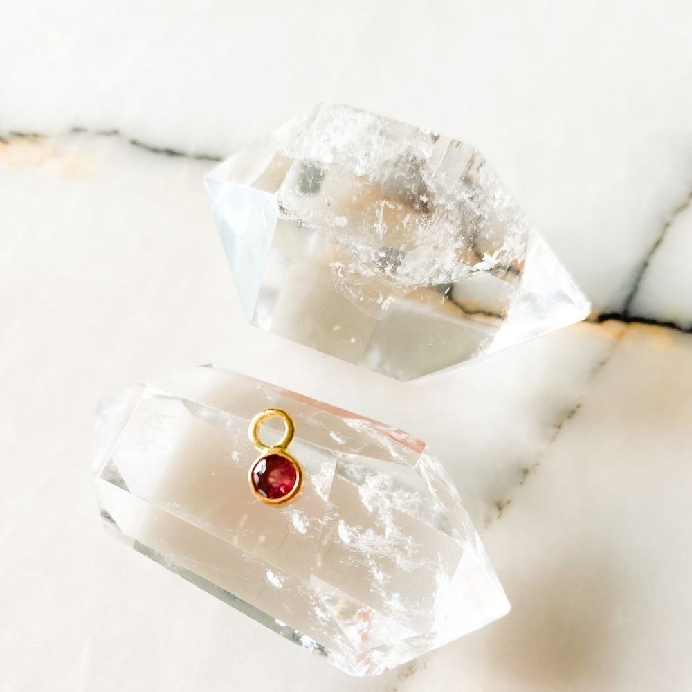 Loving Tourmaline Earring Charm