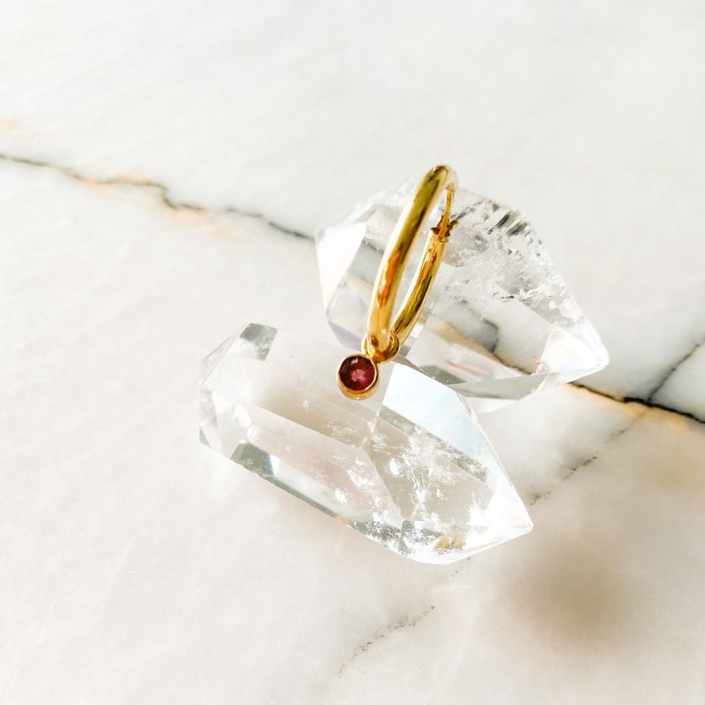 Loving Tourmaline Earring Charm
