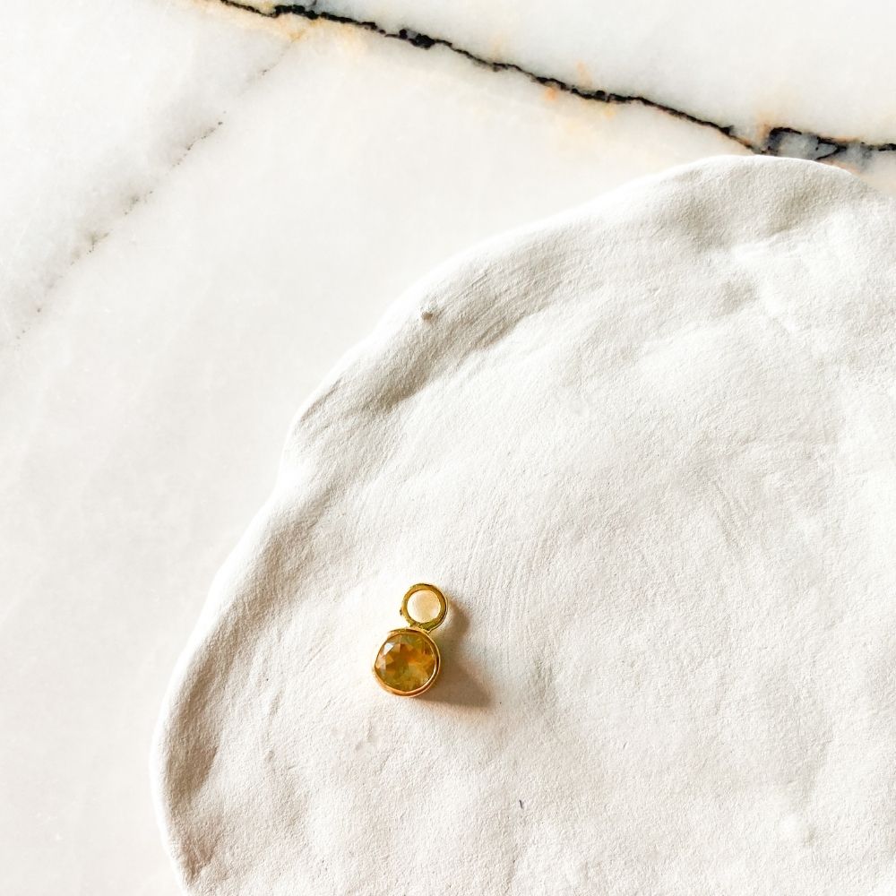 Optimist Lemon Quartz Earring Charm