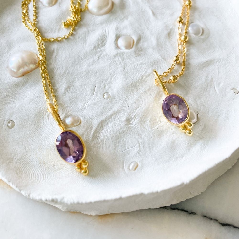Aurie Ametrine Charm