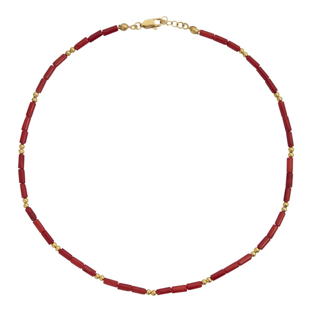 Cece Coral Necklace