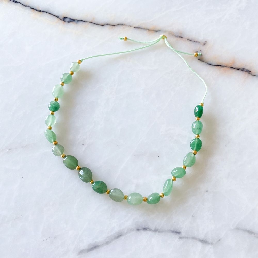 Bali Aventurine Anklet