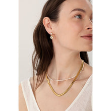Load image into Gallery viewer, Bold Serpent Silver Chain Necklace