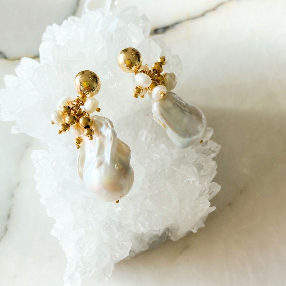 Calypso Baroque Pearl Earrings
