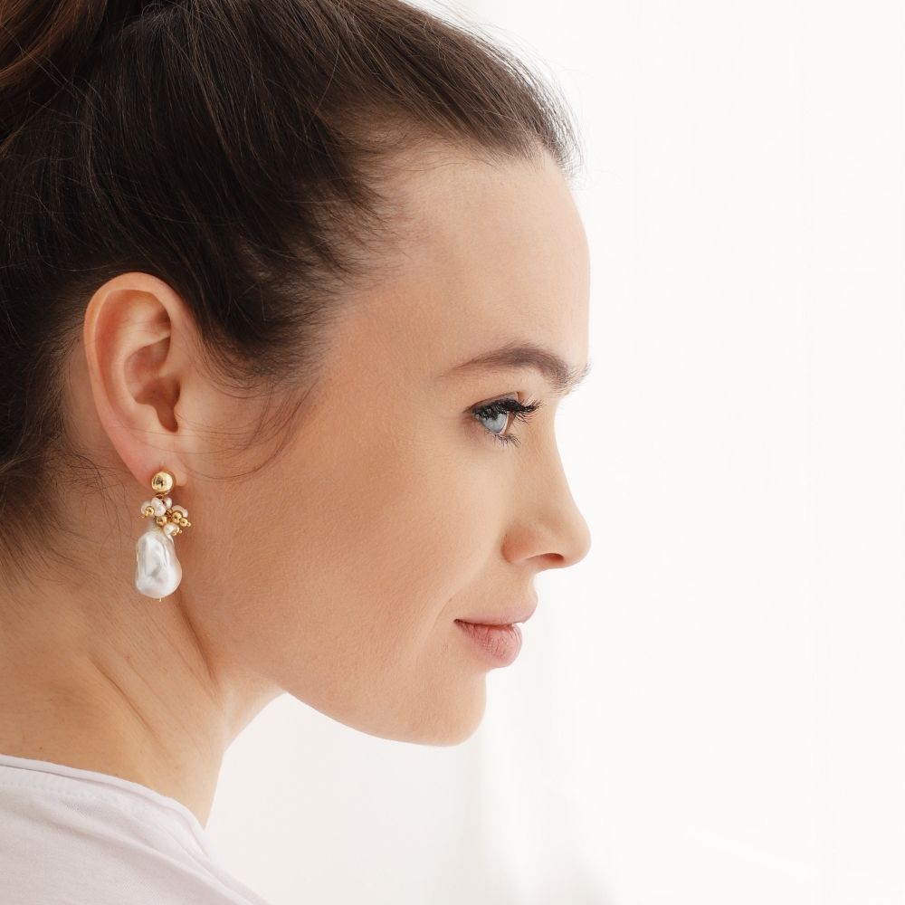 Calypso Baroque Pearl Earrings