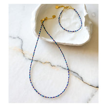 Görseli Galeri görüntüleyiciye yükleyin, Chanchal Lapis Lazuli &amp; Turkuaz Gümüş Bileklik