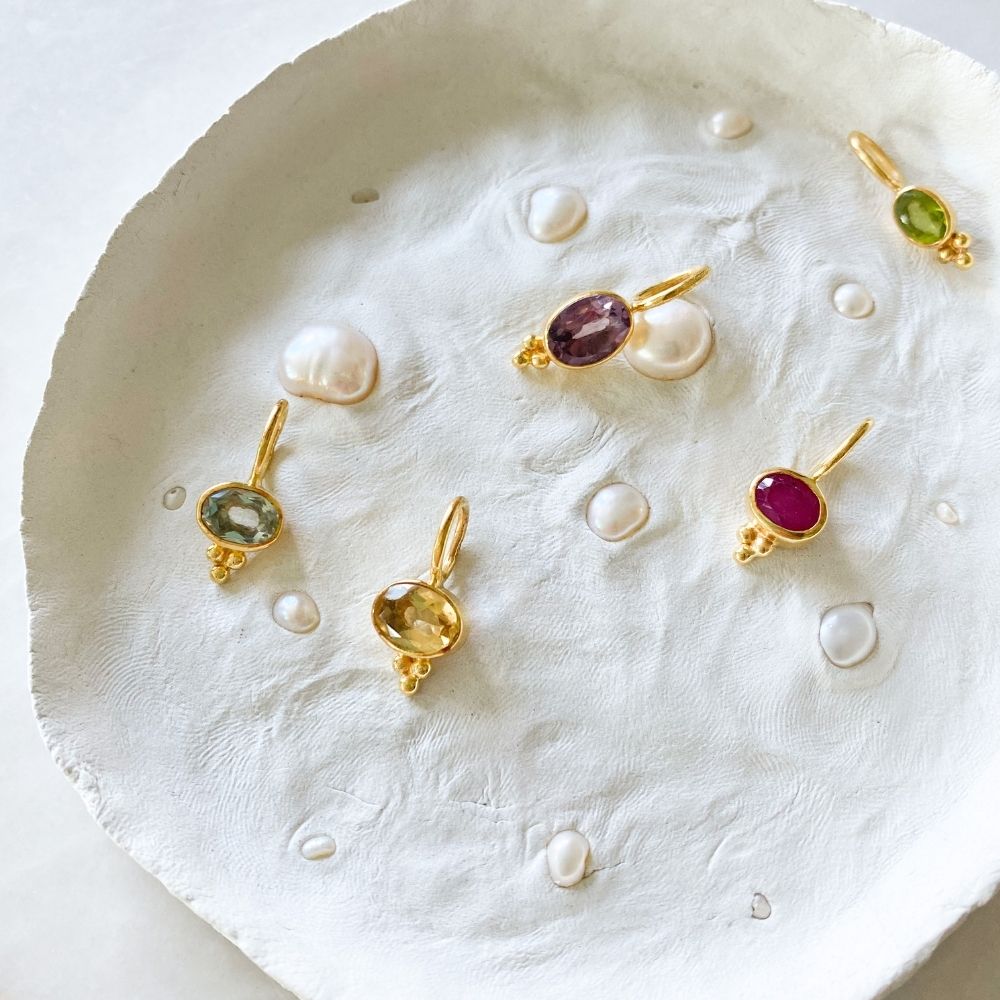Matisse Citrine Charm