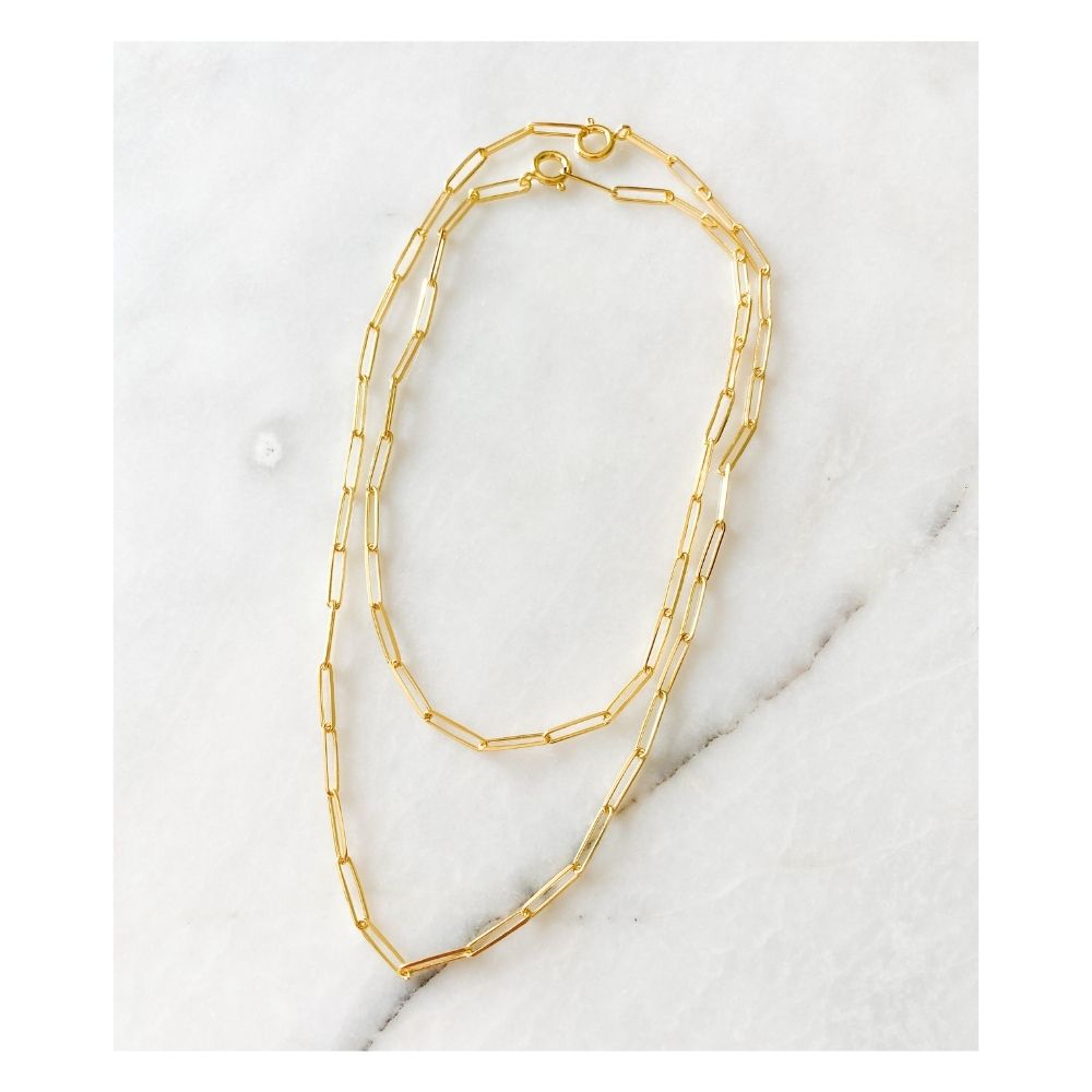 Chunky Chain Silver Necklace