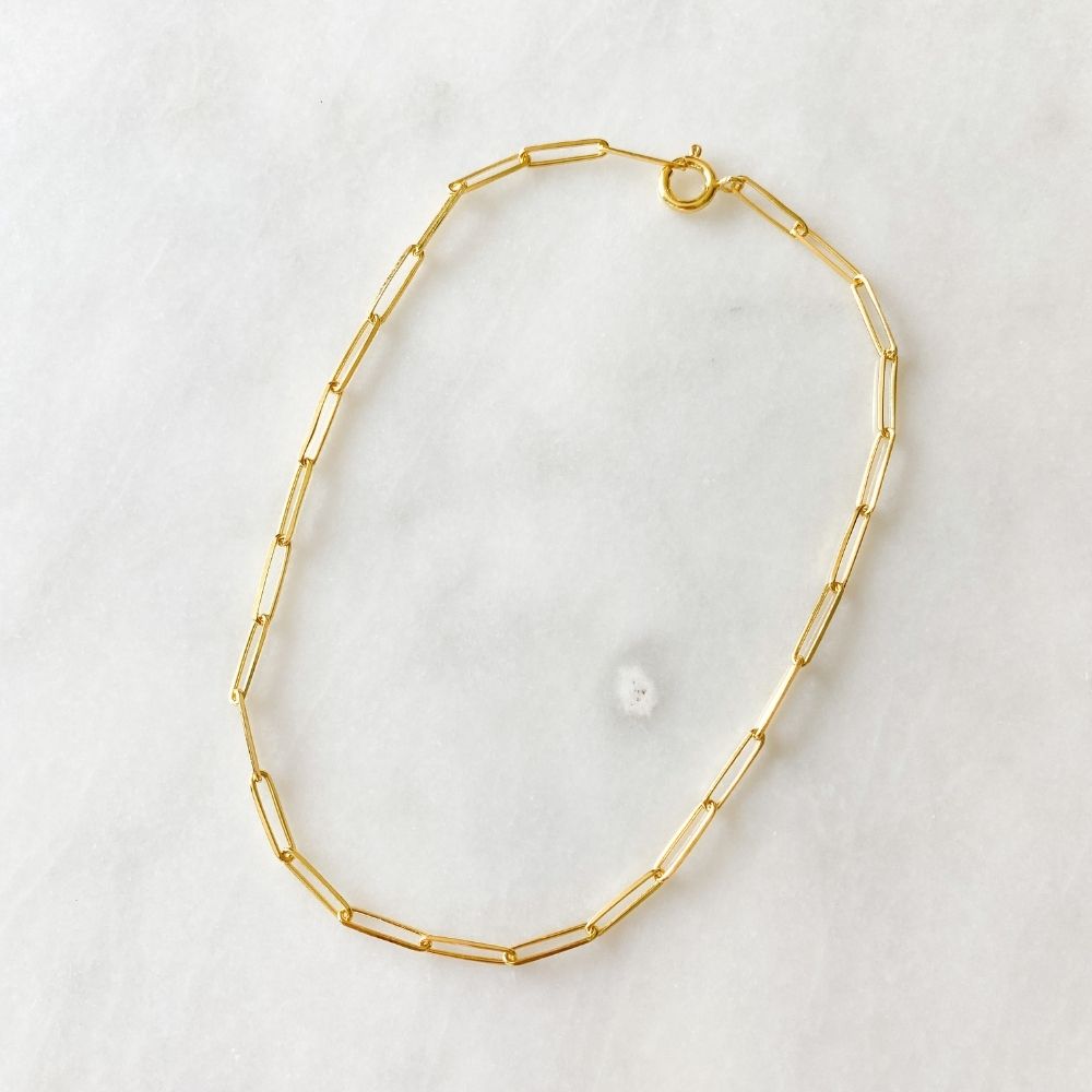 Chunky Chain Silver Necklace