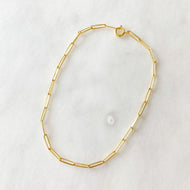Chunky Chain Gümüş Zincir Kolye