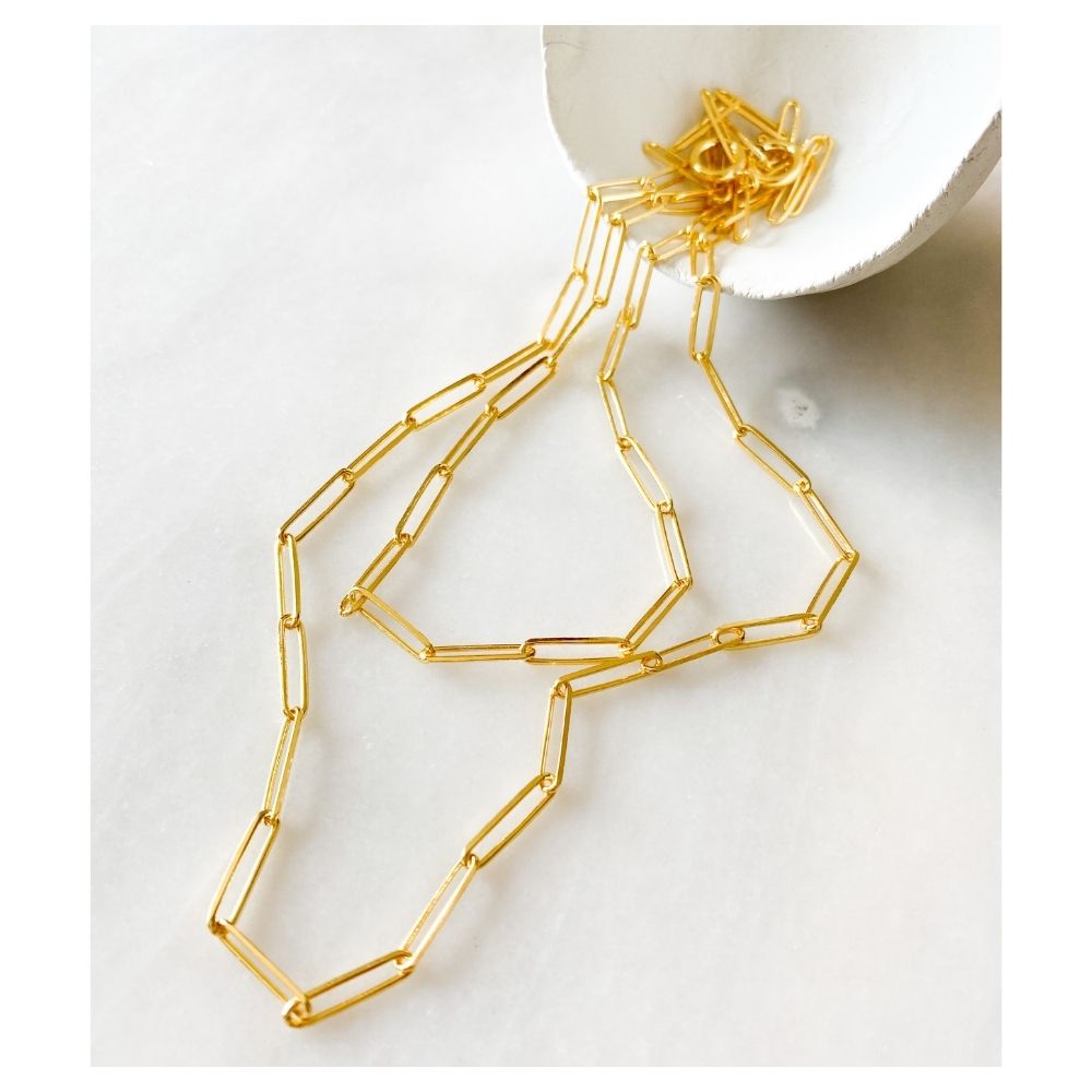 Chunky Chain Silver Necklace