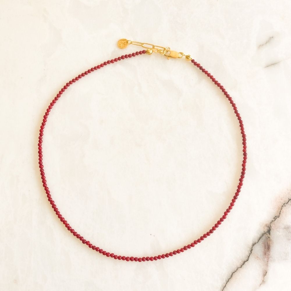Classics No.5 | Coral Necklace