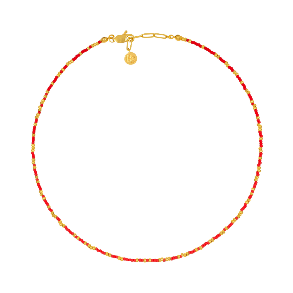 Colour Therapy I Pomegranate Necklace