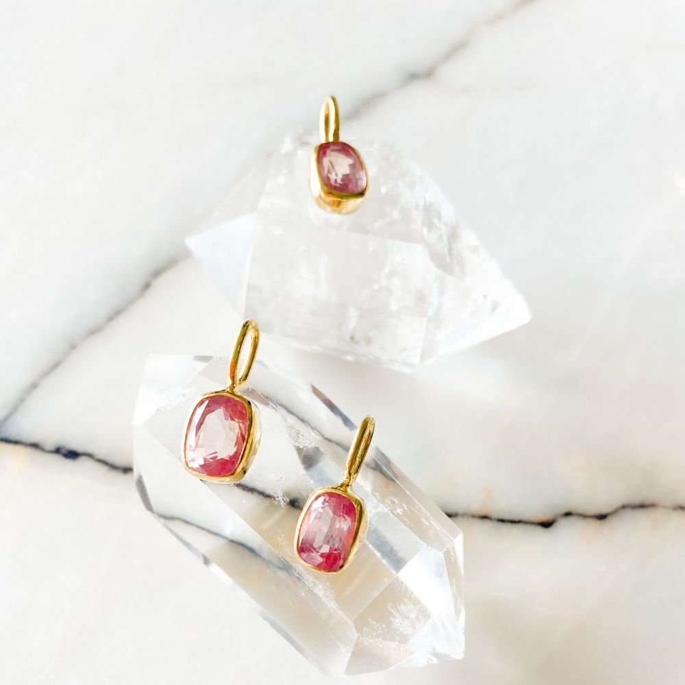 Egg Morganite Charm I Limited Edition
