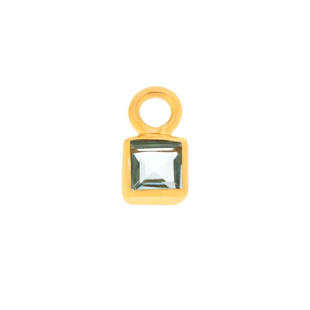 Empath Blue Topaz Earring Charm