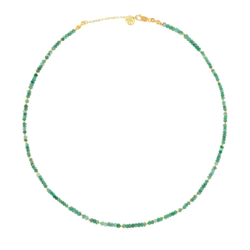Gaia Emerald Necklace I Limited Edition