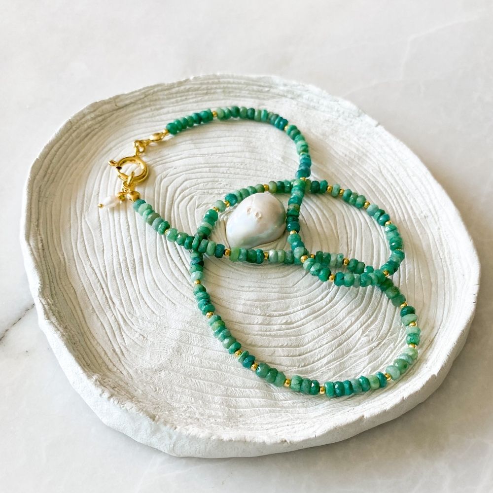 Gaia Emerald Necklace I Limited Edition
