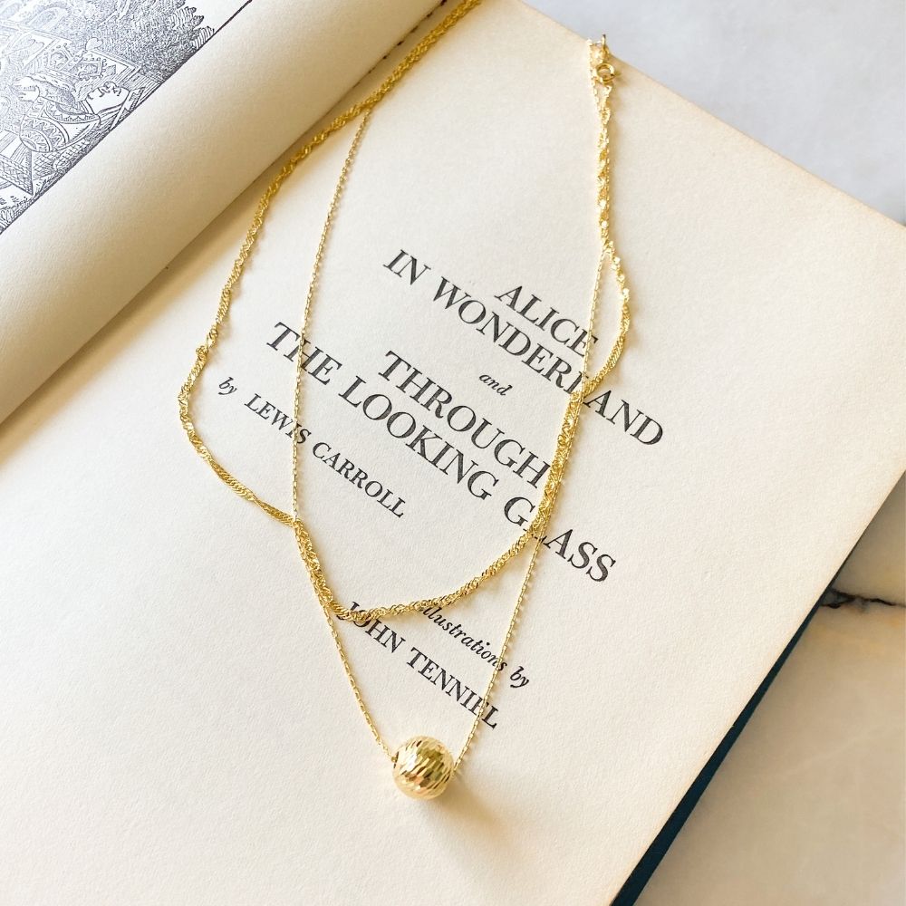 Having A Ball Silver Chain Necklace