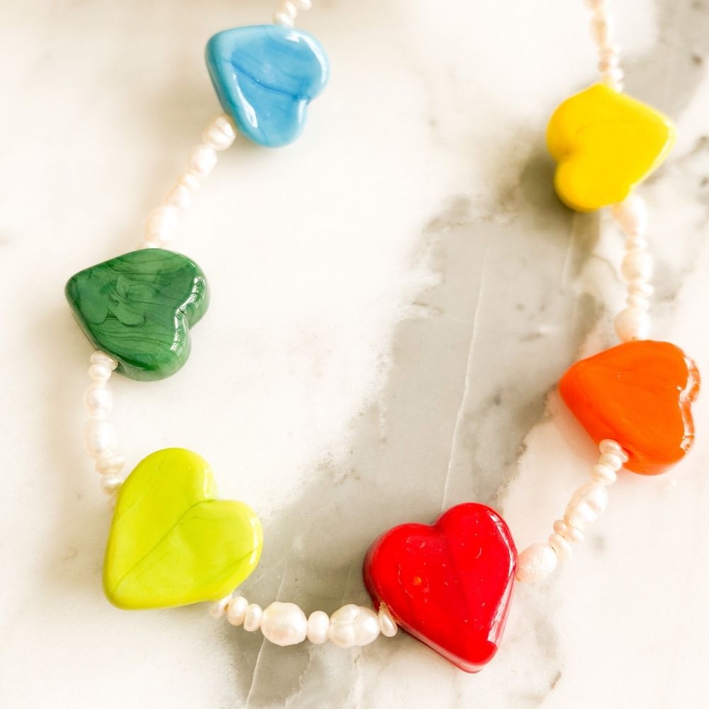 In Rainbows Necklace