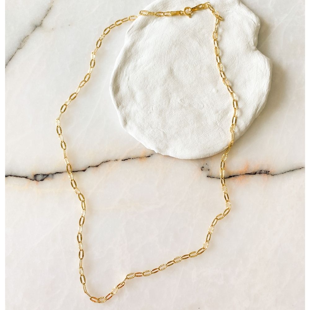 India Silver Chain Necklace
