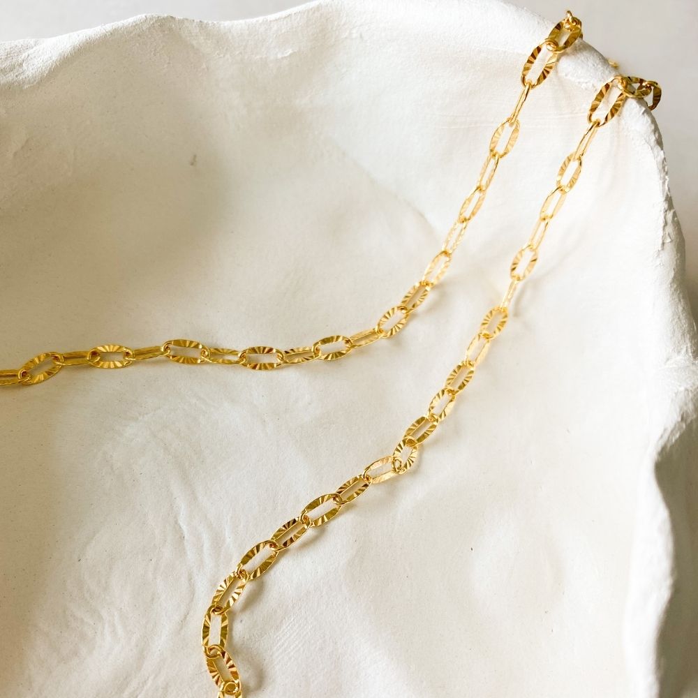 India Silver Chain Necklace