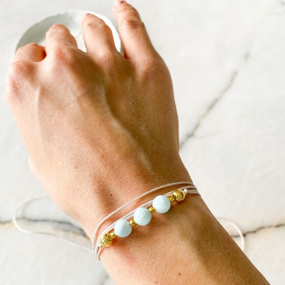 Infinite Potential Larimar Bileklik