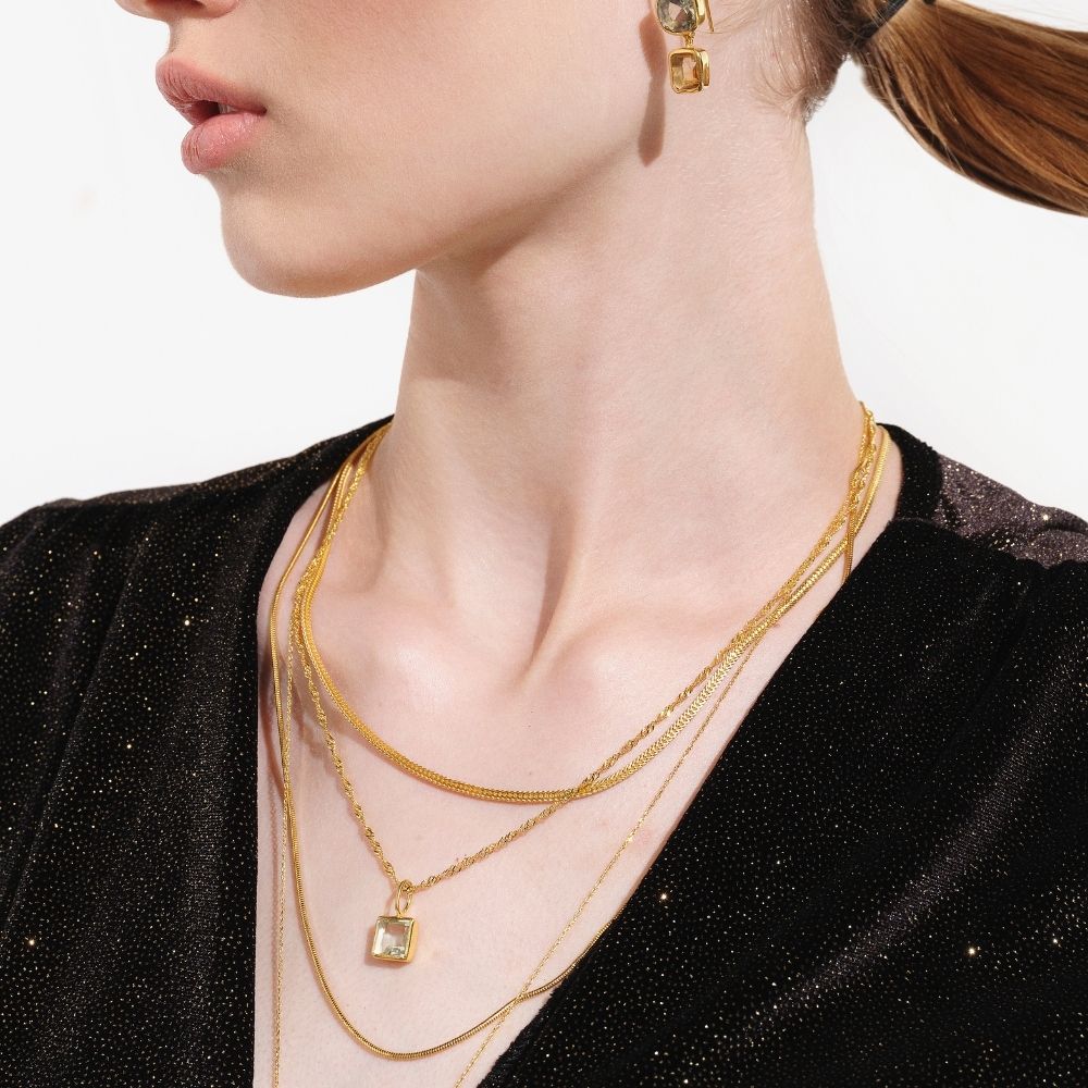 Roisin Silver Chain Necklace
