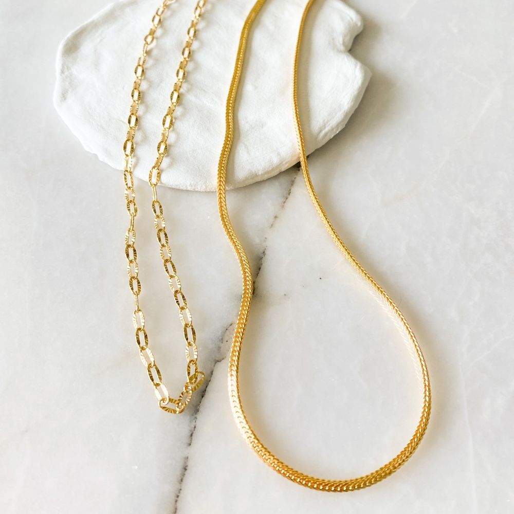 Kitana Silver Chain Necklace