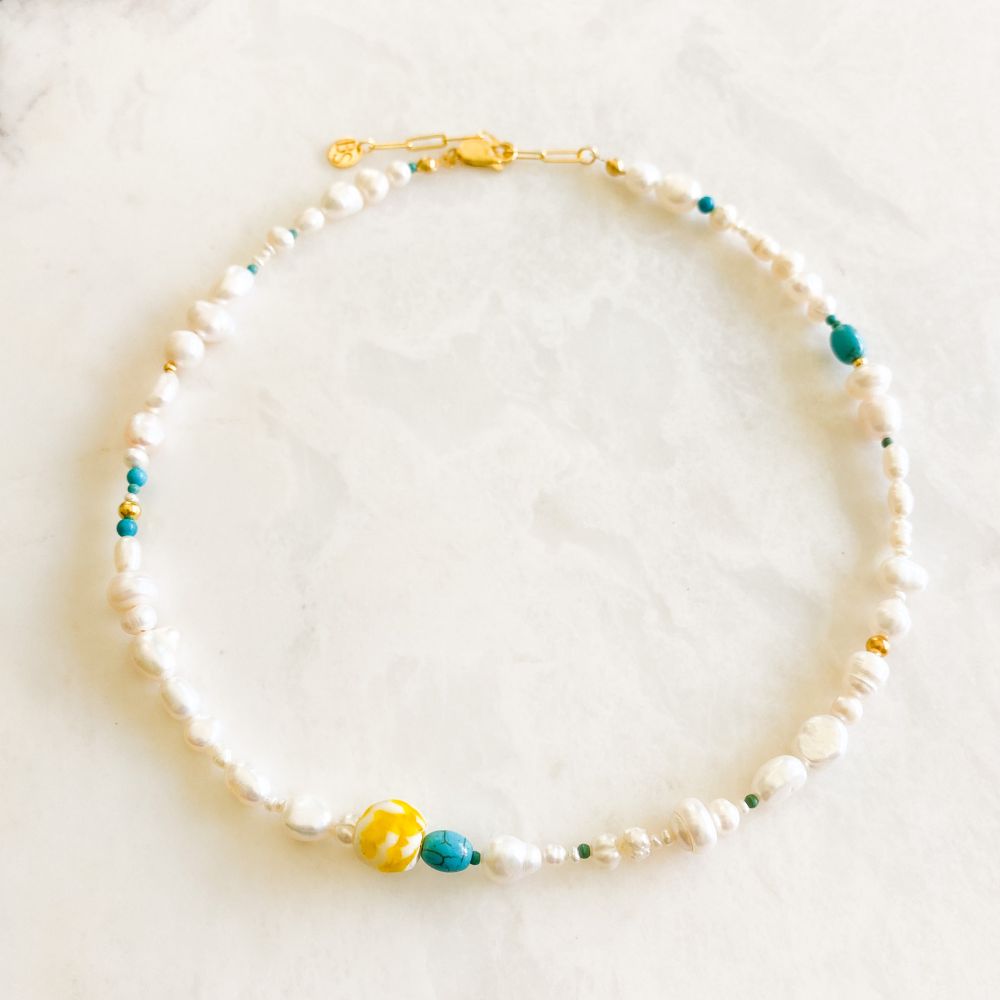 Lemon Cheesecake Necklace