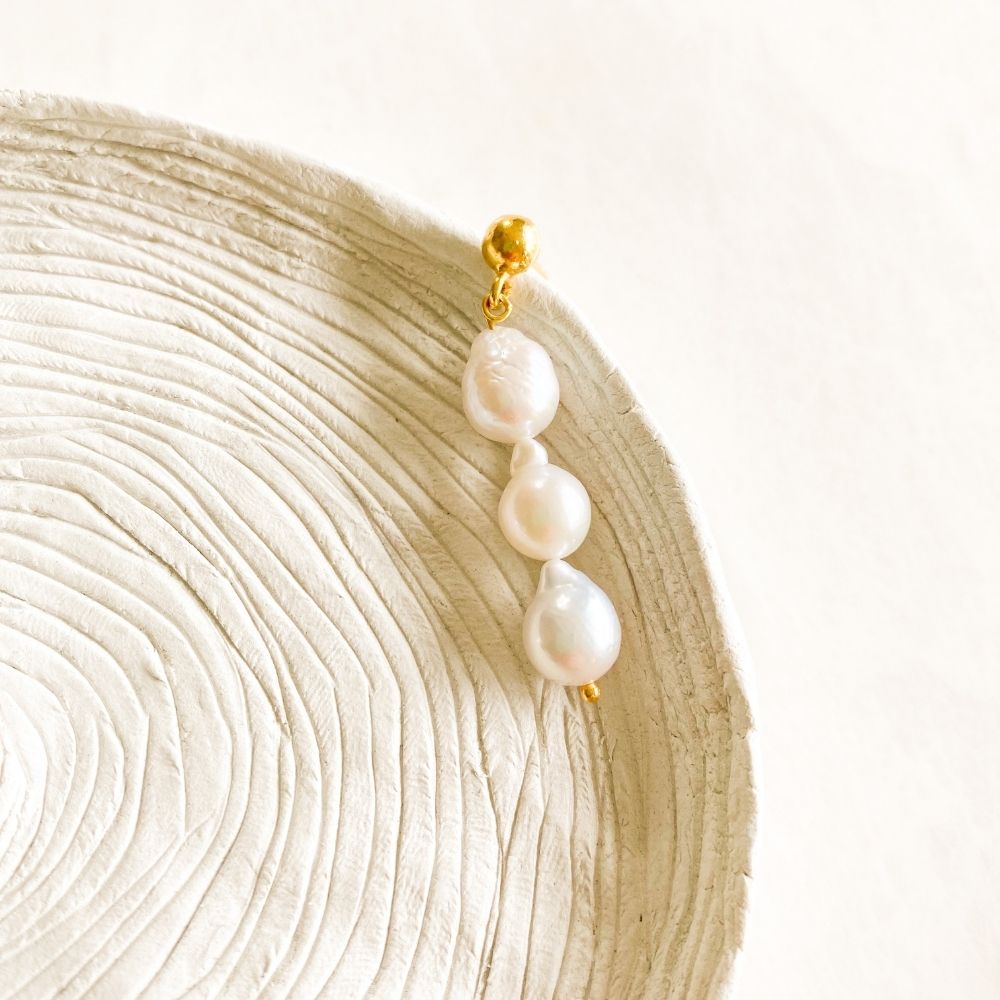 Love Triangle Earrings