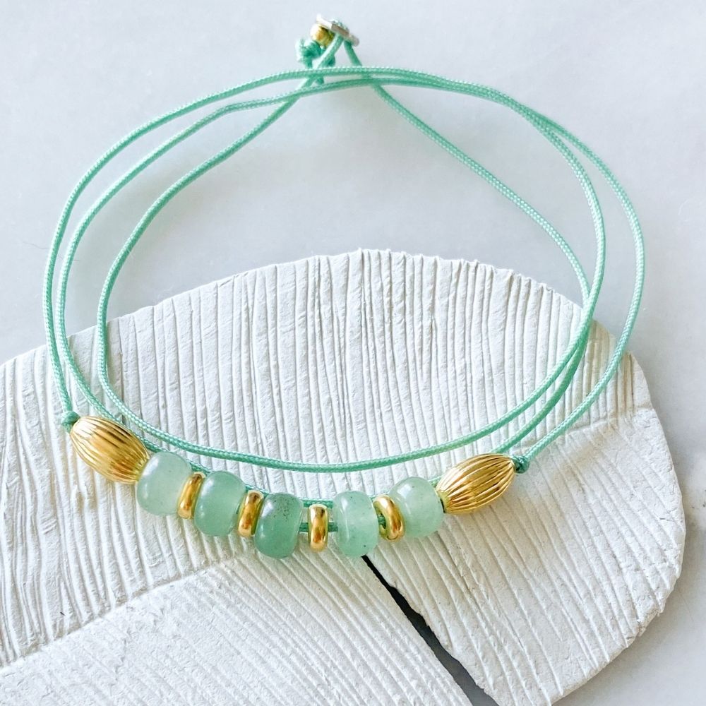 Lucky Cosmos Aventurine Bracelet