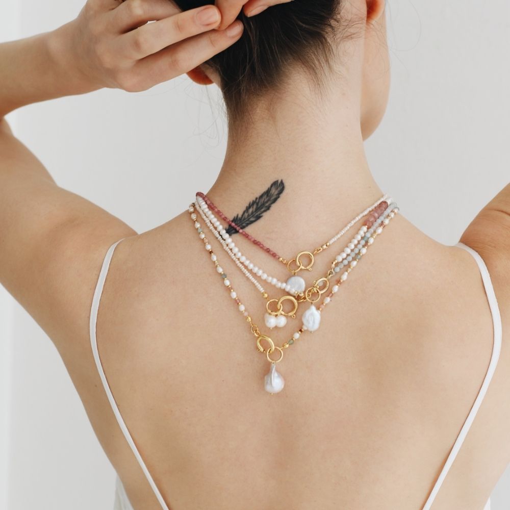 Meredith Necklace | Double Trouble Collection