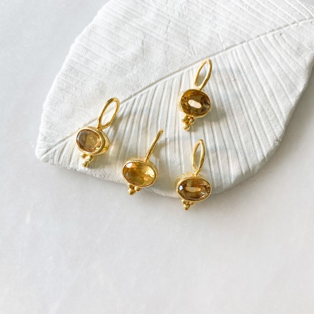 Matisse Citrine Charm