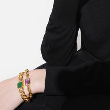 Load image into Gallery viewer, Moonstruck Beryl Silver Bracelet I Limited Edition