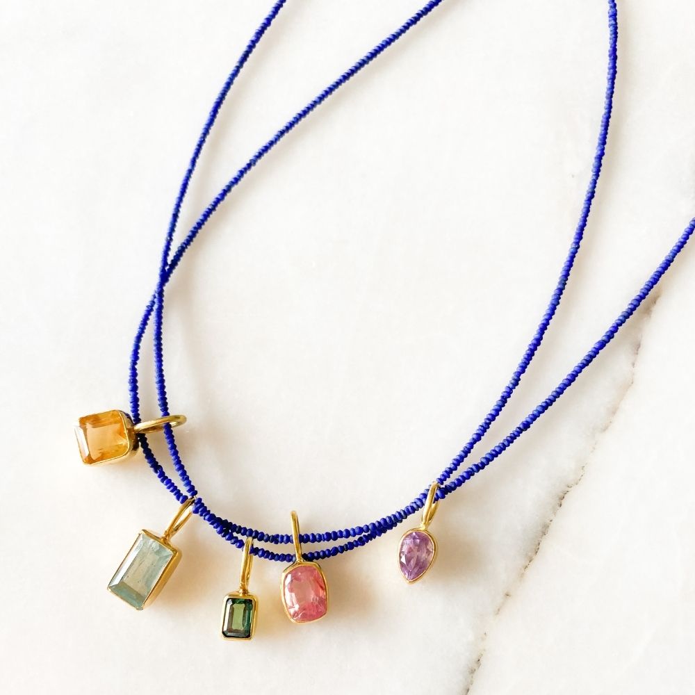 Naunet Lapis Lazuli Gümüş Kolye I Limited Edition
